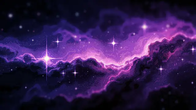 Purple Nebula Stars — space, stars, galaxy wallpaper