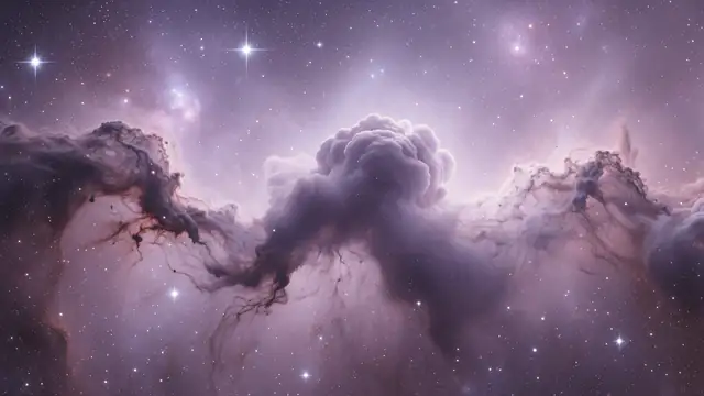 Purple Nebula Clouds — space, stars, galaxy wallpaper